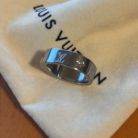 LV Nanogram Palladium Ring - Picture 4 of 10